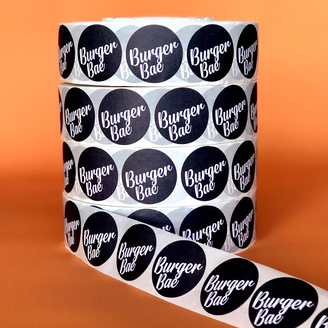  Custom  Personalised Full Colour PAPER Sticker  Label 