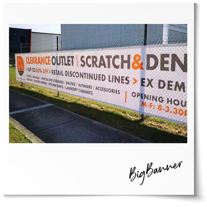 Outdoor Mesh Banner Vinyl Big Banner Australia