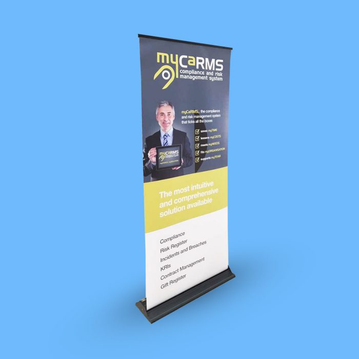 Premium Pull Up Banner Black Big Banner Australia